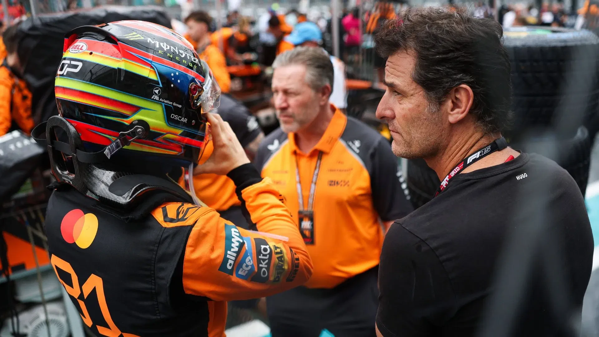 Oscar Piastri Explains 'Strange' Experience Working With Mark Webber